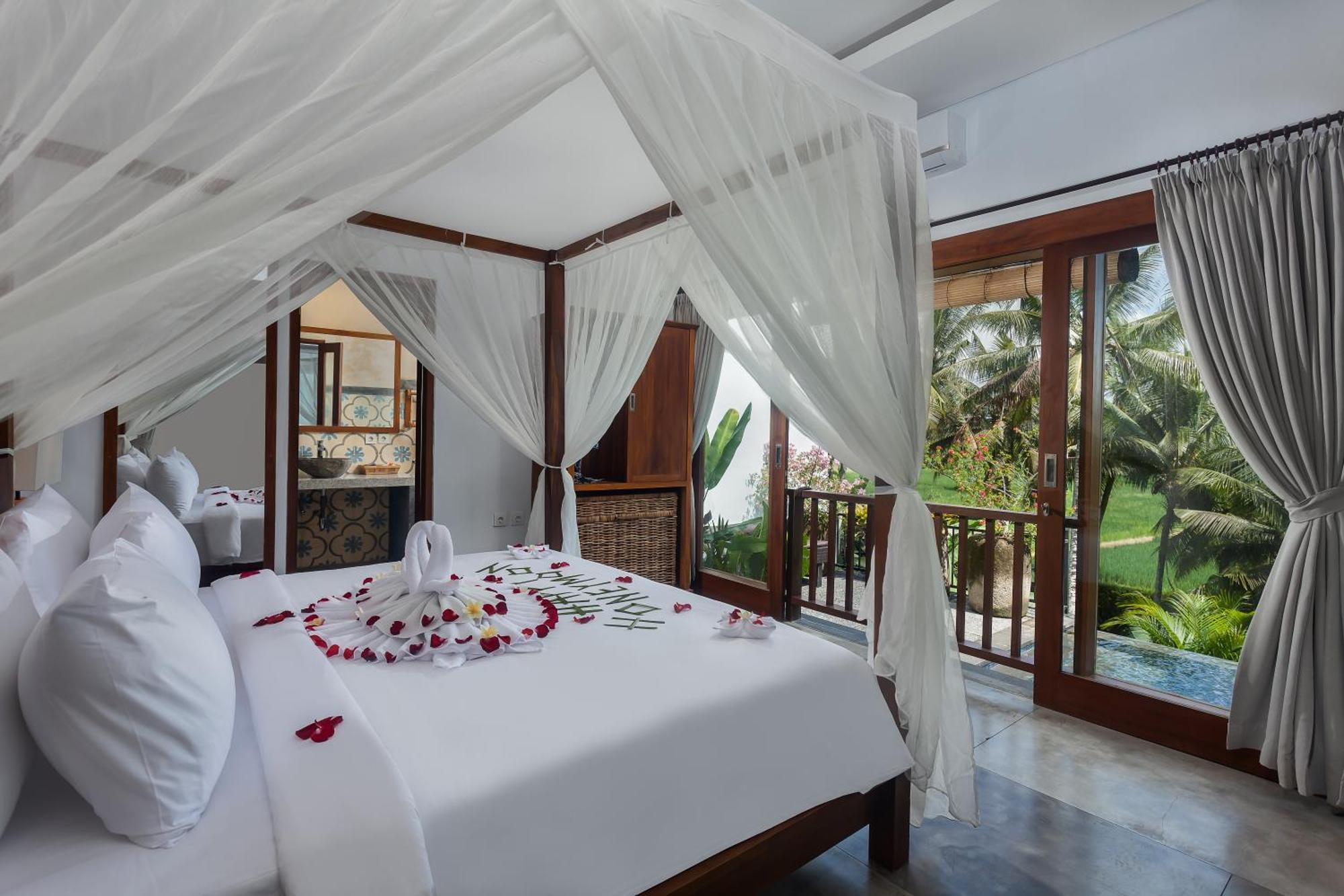 The Shea Ubud Tranquility Villa With Private Pool ภายนอก รูปภาพ